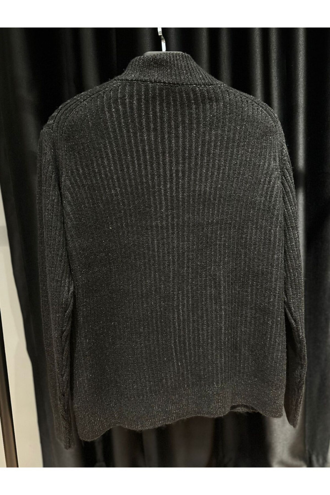 5226 MANCHE FERMUARLI TRİKO SWEAT görsel 5