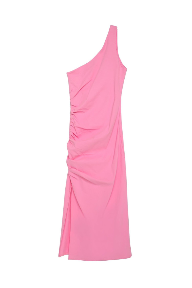 Kadın Elbise 31847 PEMBE görsel 4
