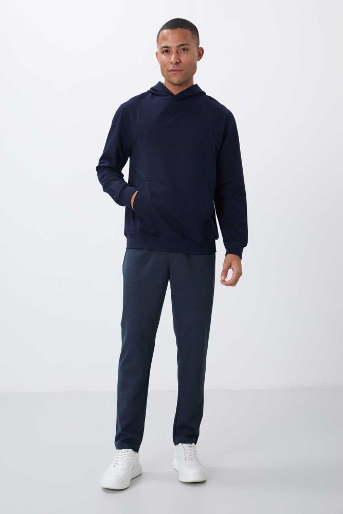 Erkek Lacivert Sweatshirt