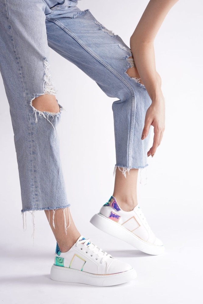 Kadın Beyaz Sneaker Spor Ayakkabı