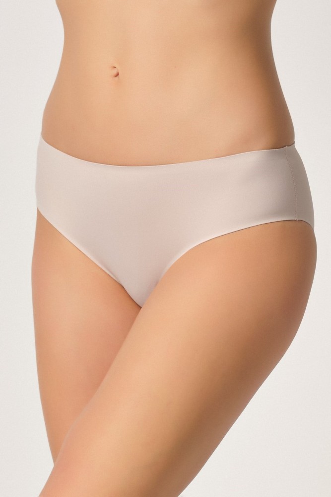 Kadın Beyaz Lazer Kesim Bikini Külot 2 Li Paket görsel 2