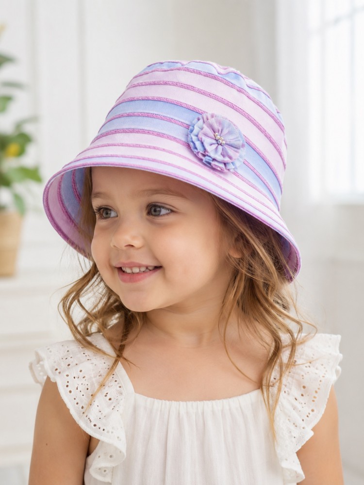 Kız Çocuk Pembe Bucket Şapka